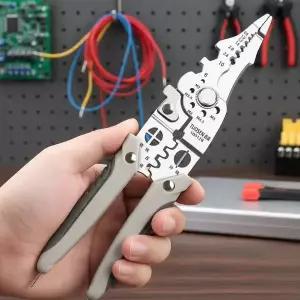 [RIZPICK]전기 케이블 피복 탈피기 다용도 와이어 스트리퍼 공구