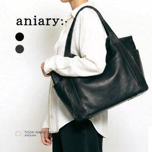aniary 아니아리 토트 토트 백 Tote 28-02006 맨즈 올 시즌 통근 표준 가방 A4 레귤러 사이즈 레더