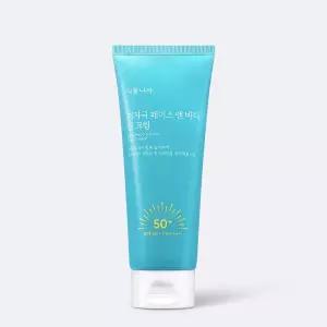 [페이스바디/대용량] 식물나라 저자극 페이스 앤 바디 선 크림 150ml
