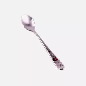 대명 스테인리스 컬러 플라워 티스푼 1P OPP포장