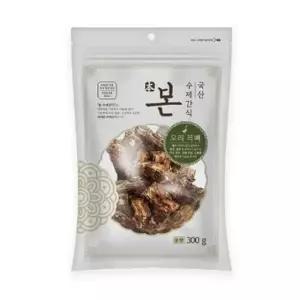 [반려] 건조간식 수제간식 오리목뼈 강아지 본 300gX5개