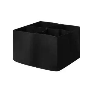 부직포화분 4분할 60x60 상추 아파트텃밭 실내가드닝 모종다육이화분 베란다 사각 허브 옥상 토마토 야외