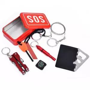 SOS 생존 키트 재난 비상 도구 용품 6종세트 DD-12958