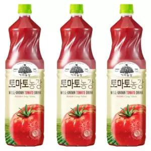 웅진 가야농장 토마토농장 주스 1.5L 12PET