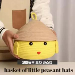 [하프클럽/알티피아]수납함 캐릭터 인형 정리 보관함 다용도 패브릭 정리함