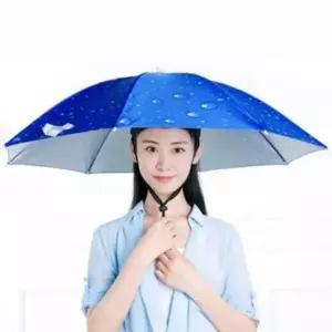 D 우산모자 77 양산 낚시 머리에쓰는 햇빛가리개 우양산