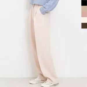 [하프클럽/]일자팬츠 정장바지코디 여성슬랙스 면접 와이드 슬림