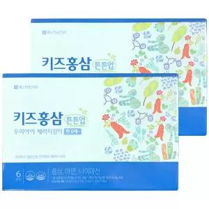 종근당건강 키즈 홍삼 튼튼업 어린이 홍삼 20ml 60포 2개월분