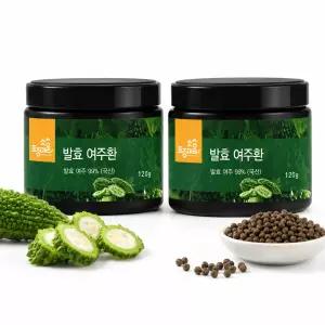 발효 여주환 120g X 2통 2400정 혈당관리 발효여주99% 3개월분