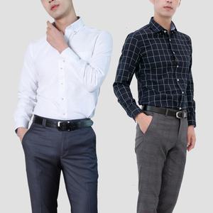 엘엑스티 스타일 좋은 남자 와이셔츠 모음 슬림 긴팔 셔츠 남방 옥스포드 스트라이프 체크