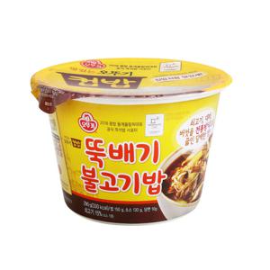 오뚜기 컵밥 뚝배기 불고기밥 290g x 12개입(1box)