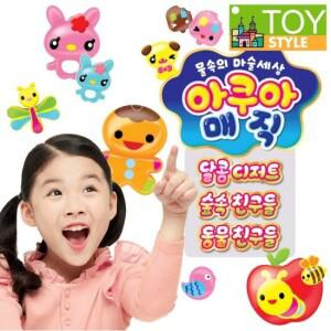 아쿠아매직 리필택1 물속친구들 새와곤충 러블리펫 리필