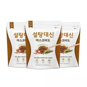 설탕대신 천연원당 사탕수수 마스코바도 100% 흑당 480g x 3개