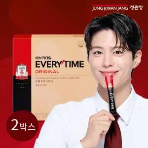 [정관장 본사직영] 에브리타임 오리지널(10ml*30포) x 2세트+쇼핑백