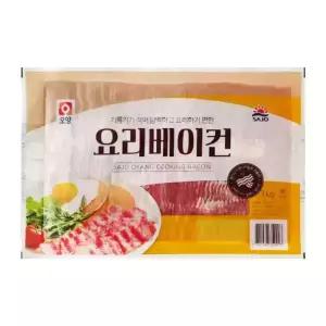 사조오양 요리 베이컨 1kg