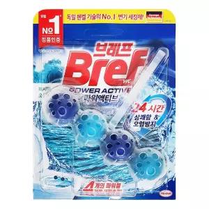 헨켈 브레프 변기 세정제 파워액티브 오션 x 1개