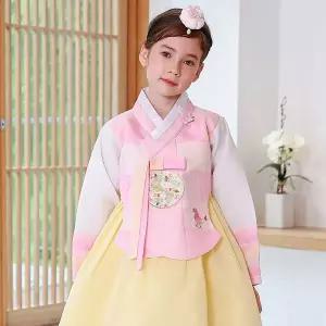 [보리보리/하랑한복]하랑한복 아름랑 아기 돌복 키즈 어린이 명절 여아 전통 한복