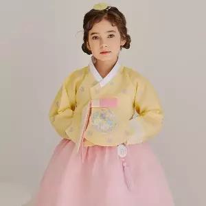 [보리보리/하랑한복]하랑한복 리솜랑 아동 유아 어린이 명절 돌복 행사 여아 전통 한복