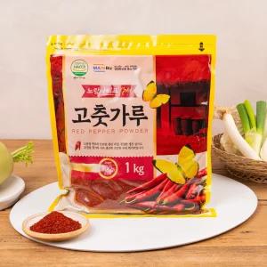 국내산 고운 고춧가루 1kg 고추장용 태양초 고추가루 1키로