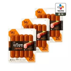 더건강한 그릴후랑크 300g 2개입 x3개(총 6개)