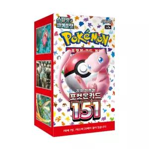 포켓몬카드 스칼렛 바이올렛 강화확장팩 포켓몬카드 151 박스 /sv2a/Pokemon Card 151