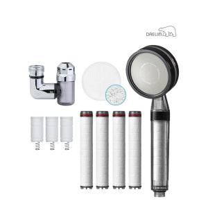 대림바스 디클린 멀티필터 샤워기+리필필터+세라믹볼+세면용 필터탭SET