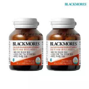 블랙모어스 NEW 칼마디 칼슘 마그네슘 비타민D 60정 2병