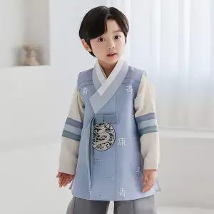 [보리보리/하랑한복]하랑한복 설찬랑 어린이 유아 명절 유아 아동 남아 한복