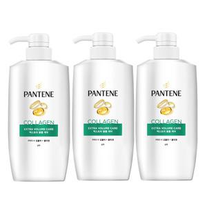 팬틴 엑스트라 볼륨 샴푸 750ml 3개