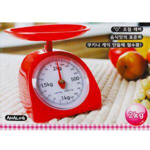 심플주방저울 2KG(아날로그)
