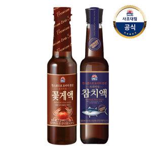[사조대림] 사조프리미엄꽃게액550ml x2개 /참치액 /양념장/소스