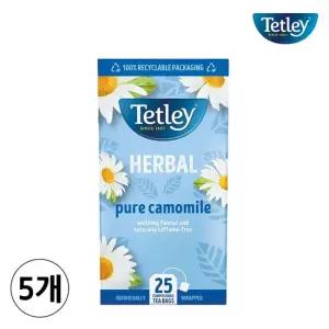 테틀리 캐모마일 1.3g 25티백 x 5개