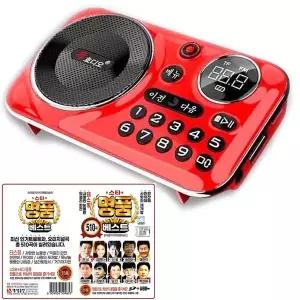 510곡노래 효디오 효도라디오 MP3 녹음기 스피커 음악