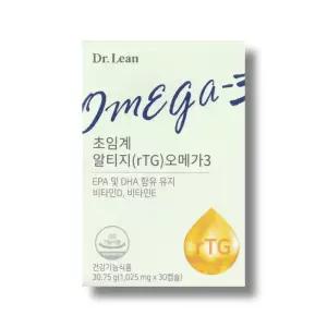 닥터린 초임계 알티지 오메가3 1025mg 30캡슐 1박스_WB