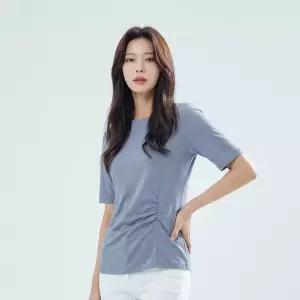 [PAT 여성] 메쉬배색 메탈 티셔츠_1I45388