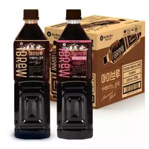 [T쇼페] 맥널티 대용량 아메리카노 블랙 커피 1L 12개 (오리지널/헤이즐넛)소비기한 블랙27년02월26일 헤이즐넛26년09월06일