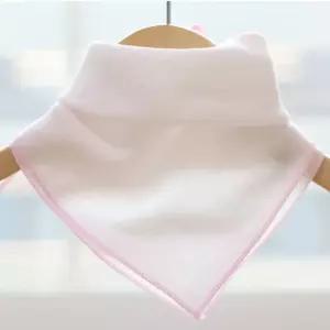 국내산 무형광 고급 순면 가제 엠보 손수건 10장 50cm 큰사이즈 국산 100 면손수건 유아 신생아 아기 유아