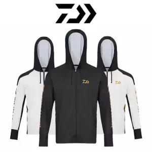 다이와 DAIWA 2025 낚시 자외선차단 집업 자켓 상의 긴팔 후드 DE-5025CS