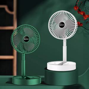 접이식 무선미니선풍기 휴대용 폴딩 탁상용 3단풍속 각도조절 USB충전식 사무실용 1200mAh
