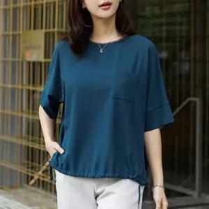 (~99size)쉬폰스트링블라우스 TBD3280