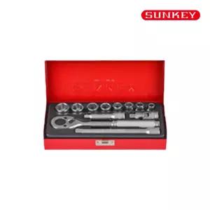토크렌치 육각 SUNKEY 3/8 72T 소켓 렌치세트 13PCS