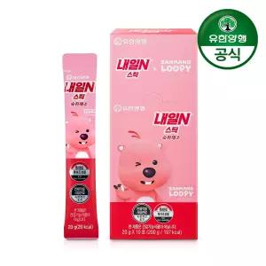 [유한양행] 내일N 스틱 숙취해소제 (10입) 잔망루피 내일엔 / 아이스플랜트