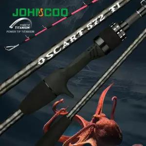 Johncoo 존쿠 오스카트  572 티타늄 로드 갑오징어 문어 낚시대  1.7m  ML