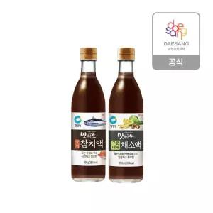청정원 맛선생 꽃게참치액 950g+구운대파채소액 950g