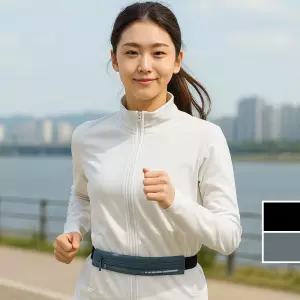 러닝전용 등산 스포츠 핸드폰 소지품 보관 허리에 차는 플립 힙색 슬링백