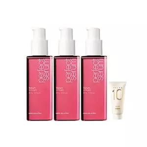 미쟝센 퍼펙트 세럼 스타일링 80ml, 3개 + 증정( 살롱10 샴푸 손상용, 30ml, 1개)
