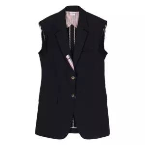 톰브라운 THOM BROWNE 슈퍼 오버사이즈 슬리브리스 클래식 스포츠코트 FBC903H F0584 415)