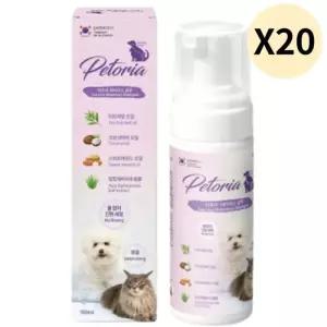 펫토리아 반려동물 샴푸 티트리 발세정제 150ml X20