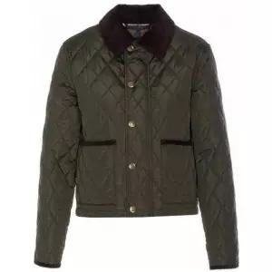 버버리 MUST IT_BURBERRY crop quilted nylon jacket 8105099) 크롭 퀼팅 나일론 재킷)