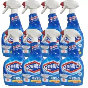 유한양행 유한락스 욕실청소용 715ml 8개